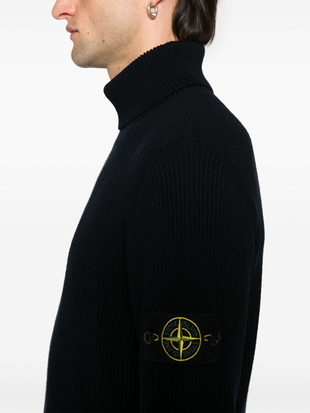 STONE ISLAND Men's Premium Turtle Neck Jumper