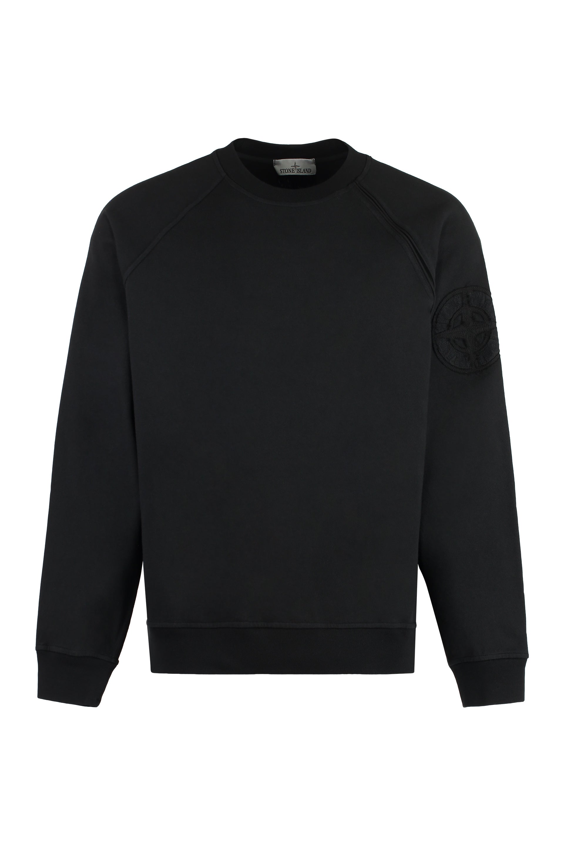 STONE ISLAND Essential Cotton Crew-Neck Sweatshirt for Men