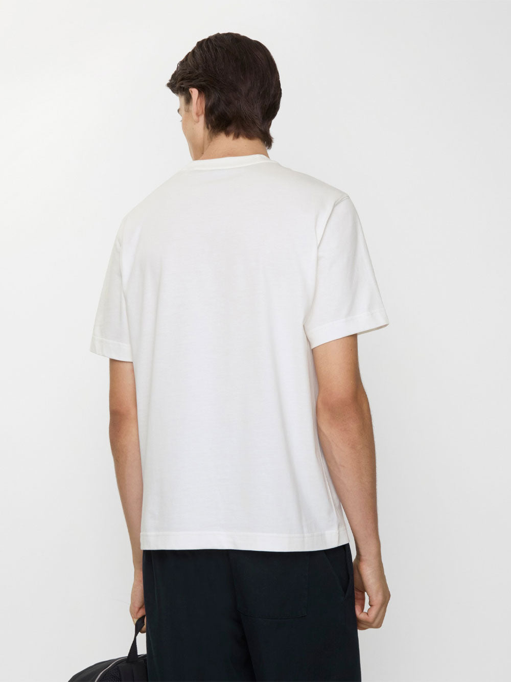 BURBERRY Check Cotton T-Shirt for Men - FW25 Collection