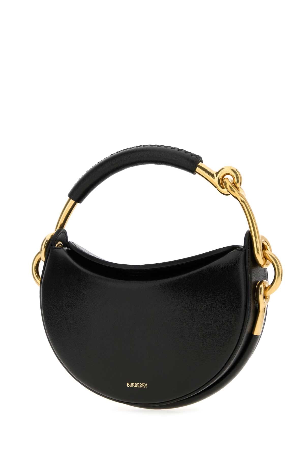 BURBERRY Mini Leather Bridle Handbag