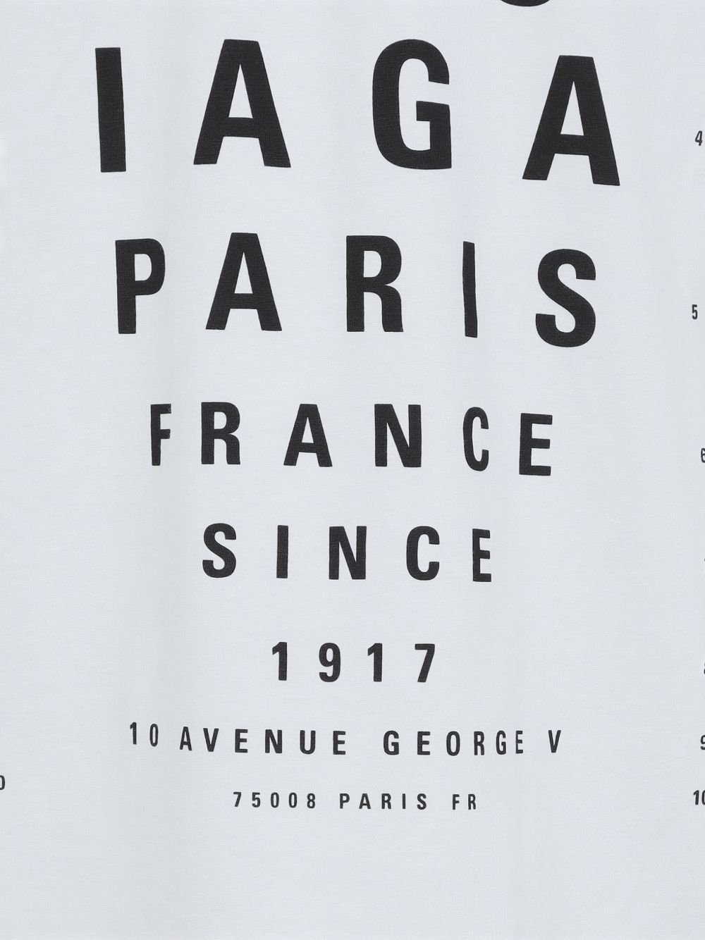 BALENCIAGA Optical Cotton Mock Neck T-Shirt