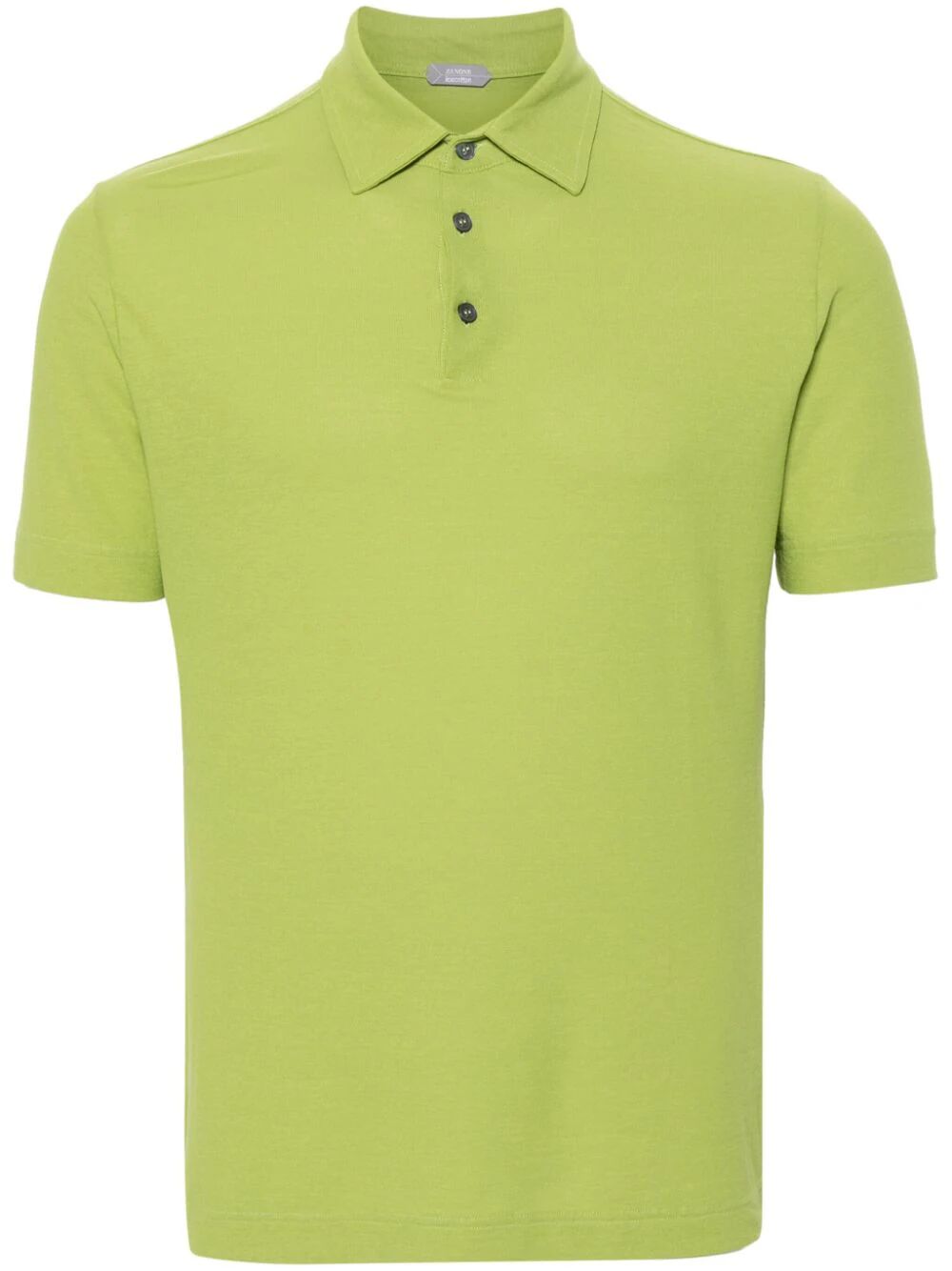 ZANONE Men's Mini Short Sleeve Polo