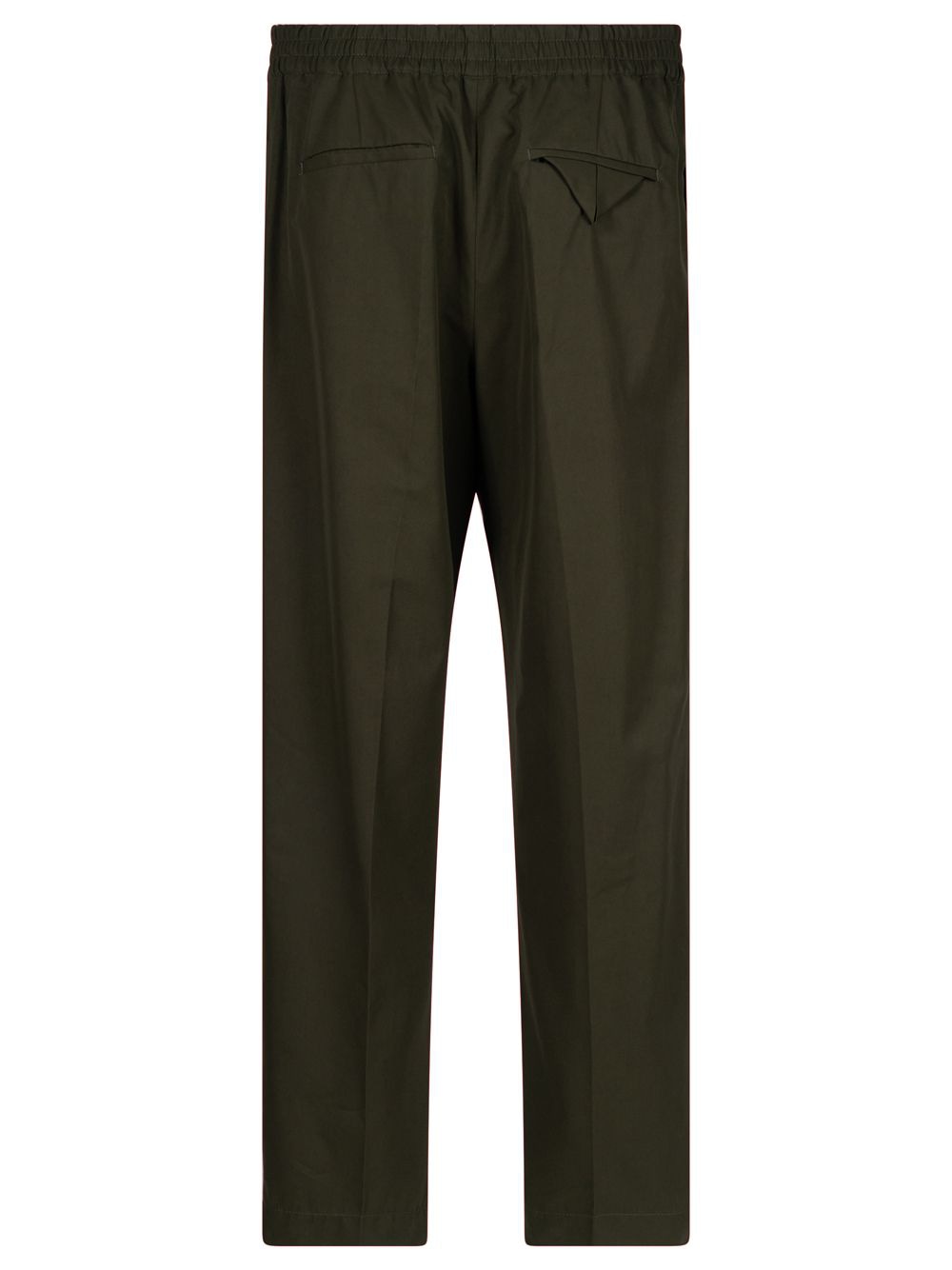 BOTTEGA VENETA Light Cotton Twill Pants for Men - SS25 Collection