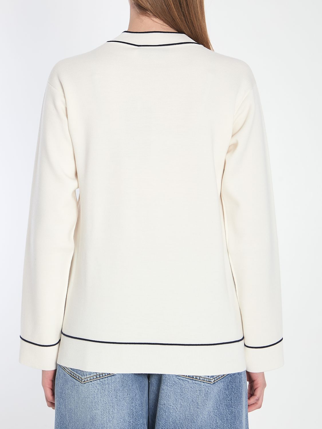 GUCCI Women's Long Sleeve Polo Neck Top