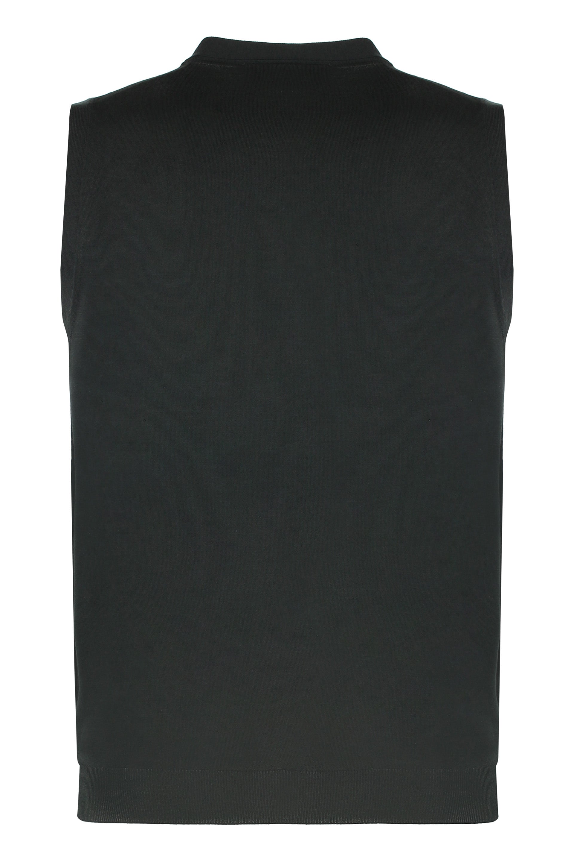 SLOWEAR Men's Sleeveless Cardigan in Cotton