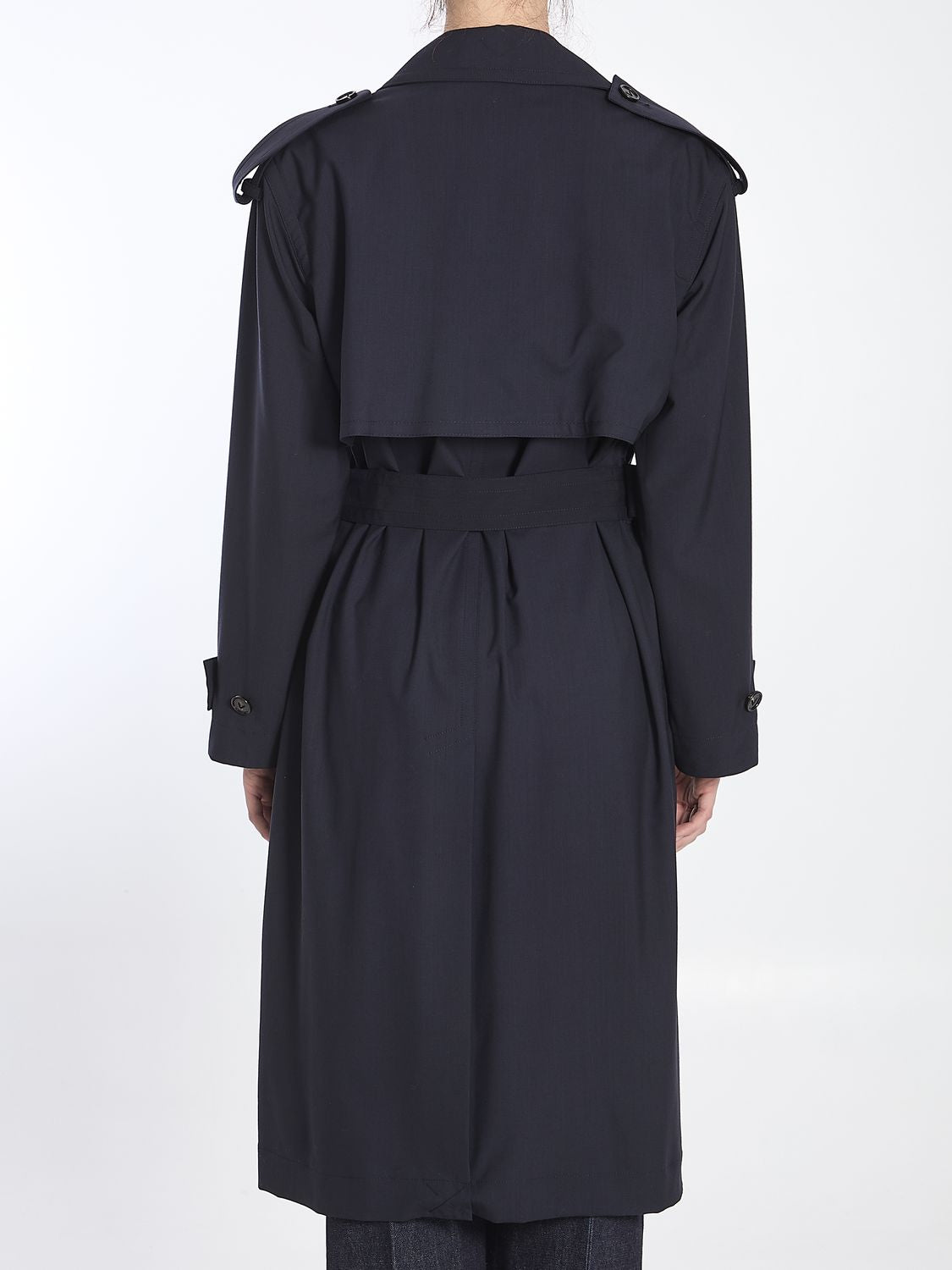 BOTTEGA VENETA Wool Trench Jacket for Women