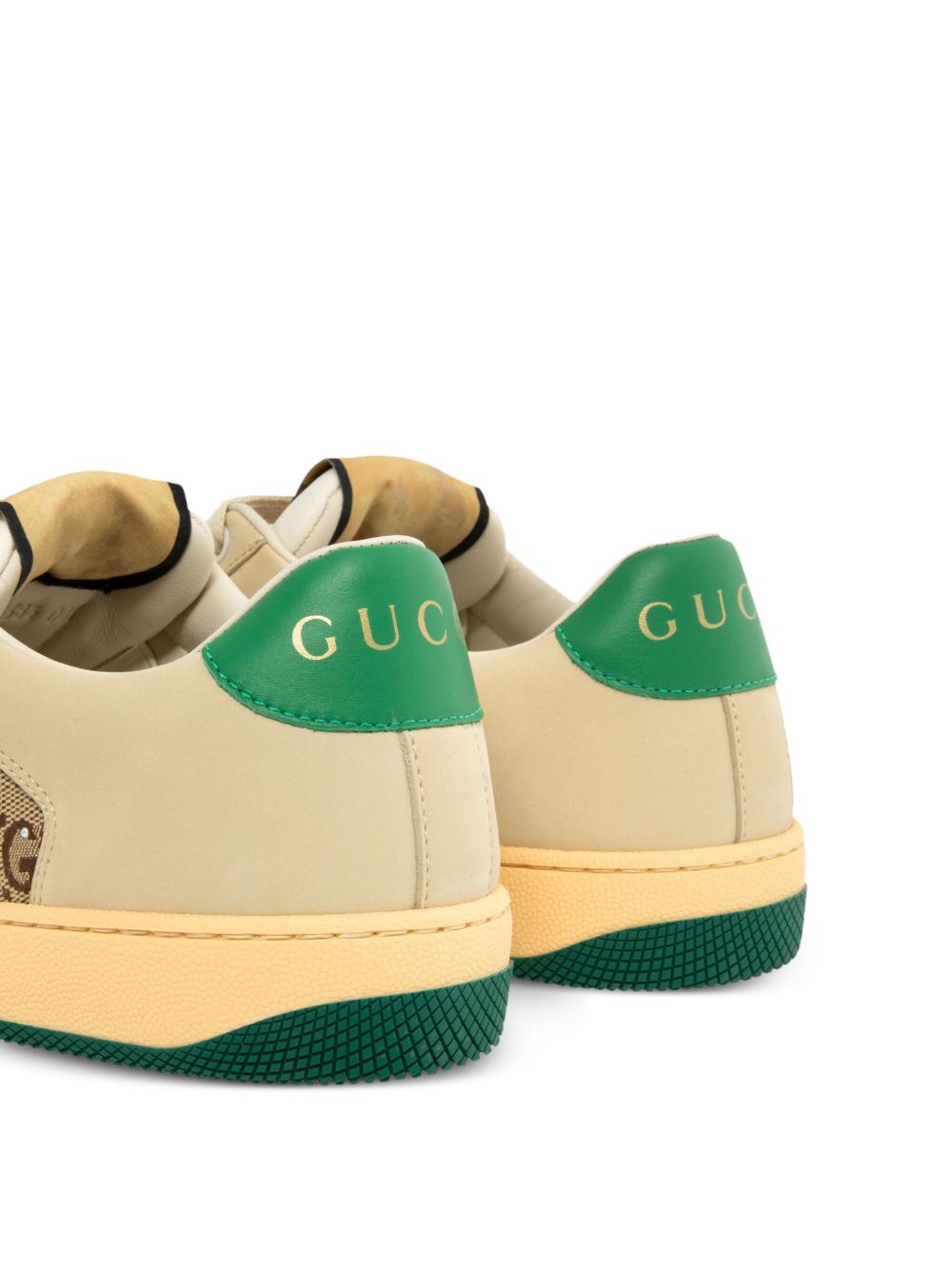 GUCCI Women's Lace-Up Sneakers with Rhinestone Accents