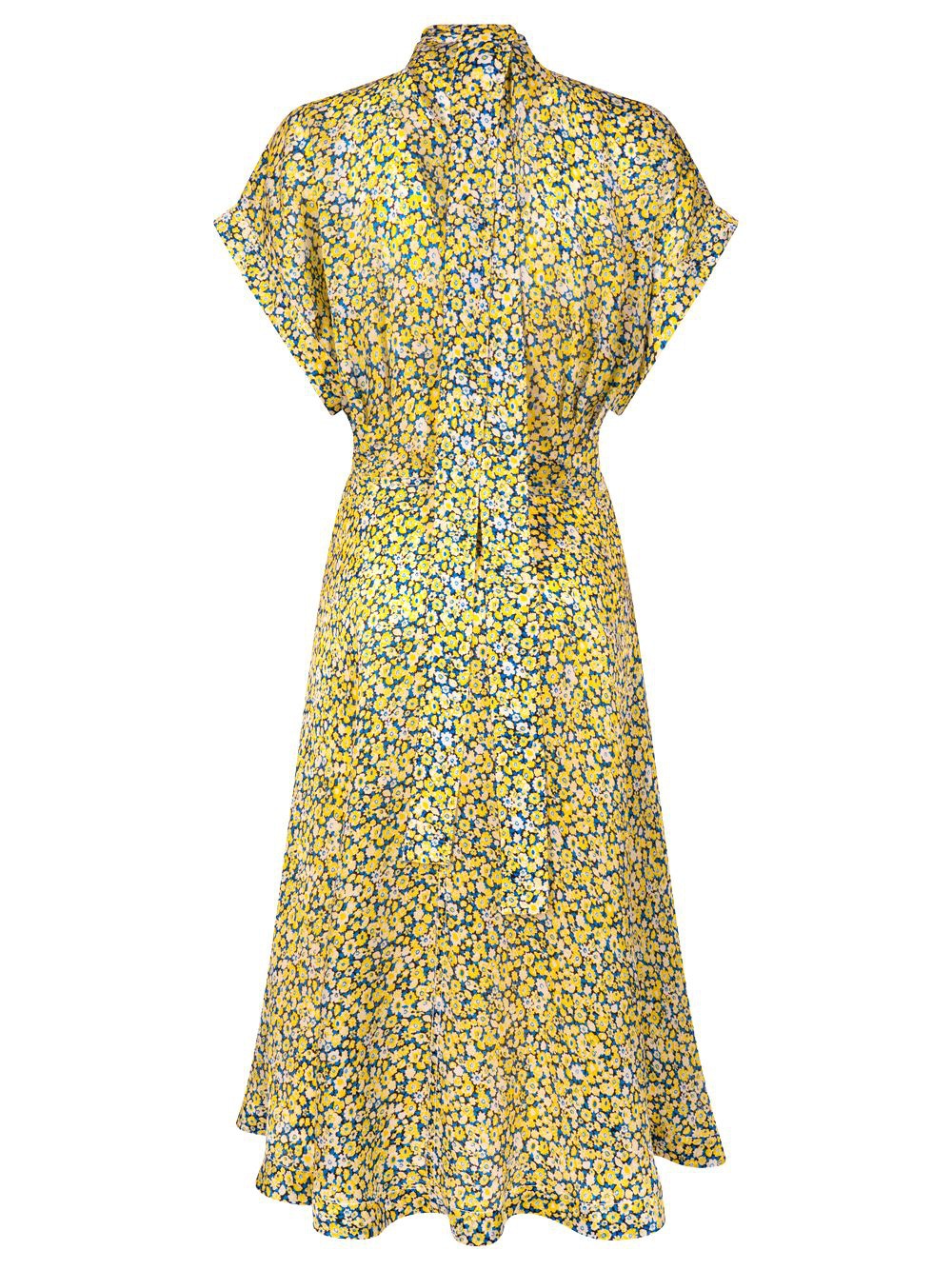BOTTEGA VENETA Mini Daisy Silk Charm Dress