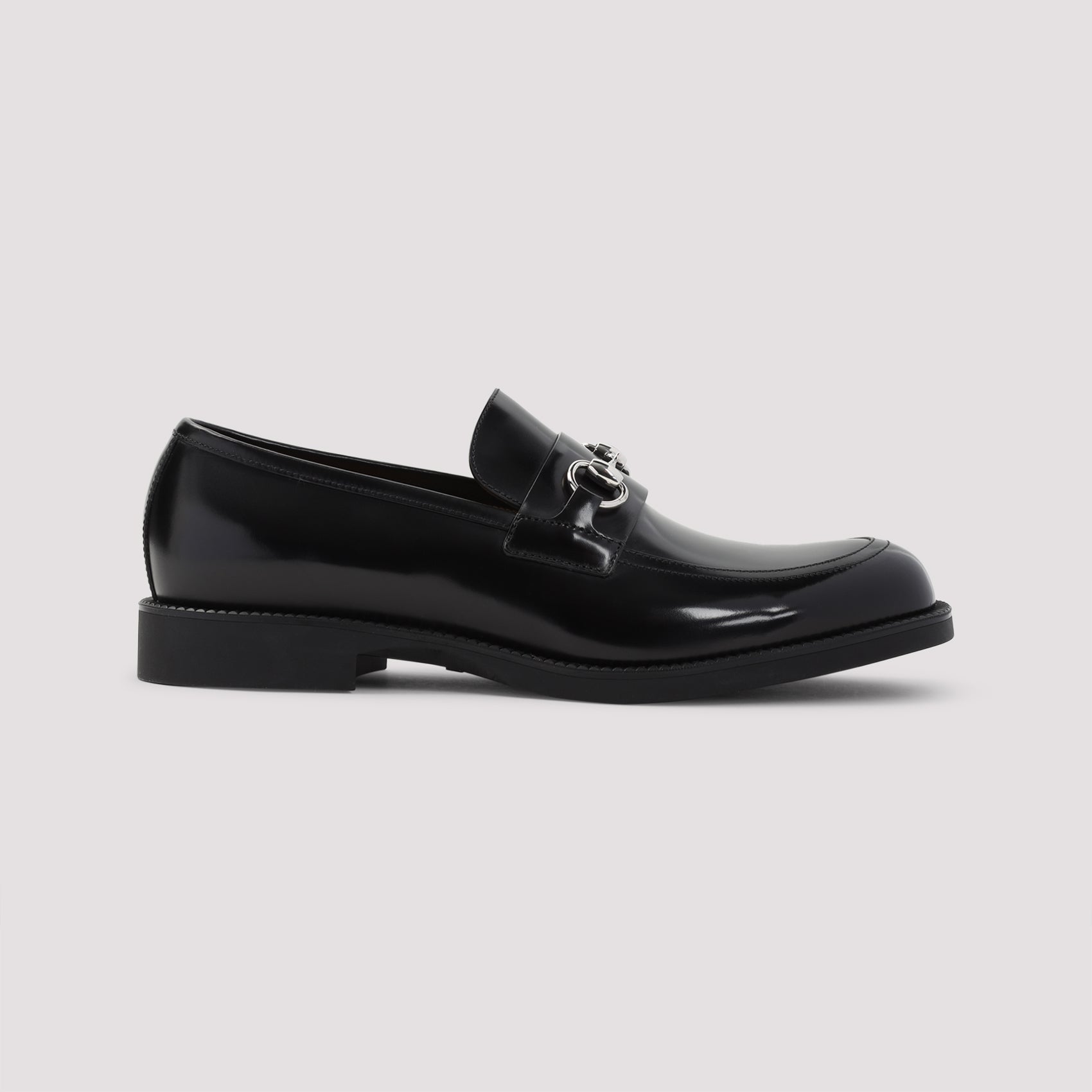 GUCCI Men's Premium Leather Horsebit Loafers