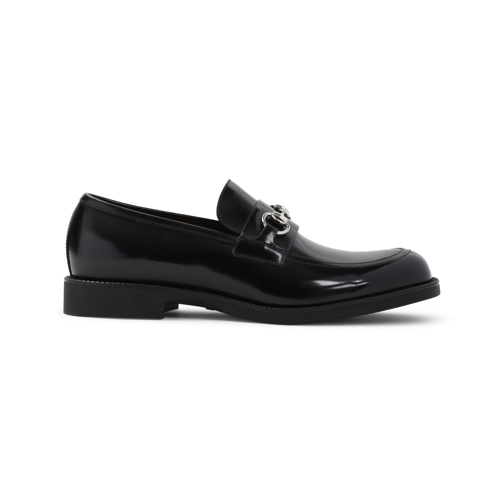 GUCCI Men's Premium Leather Horsebit Loafers
