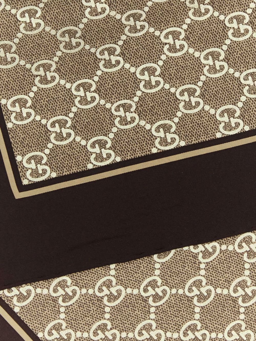 GUCCI Signature GG Supreme Square Scarf