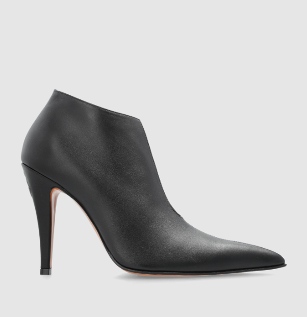 ALEXANDER MCQUEEN Women's Leather Combat Boots - SS25 Collection