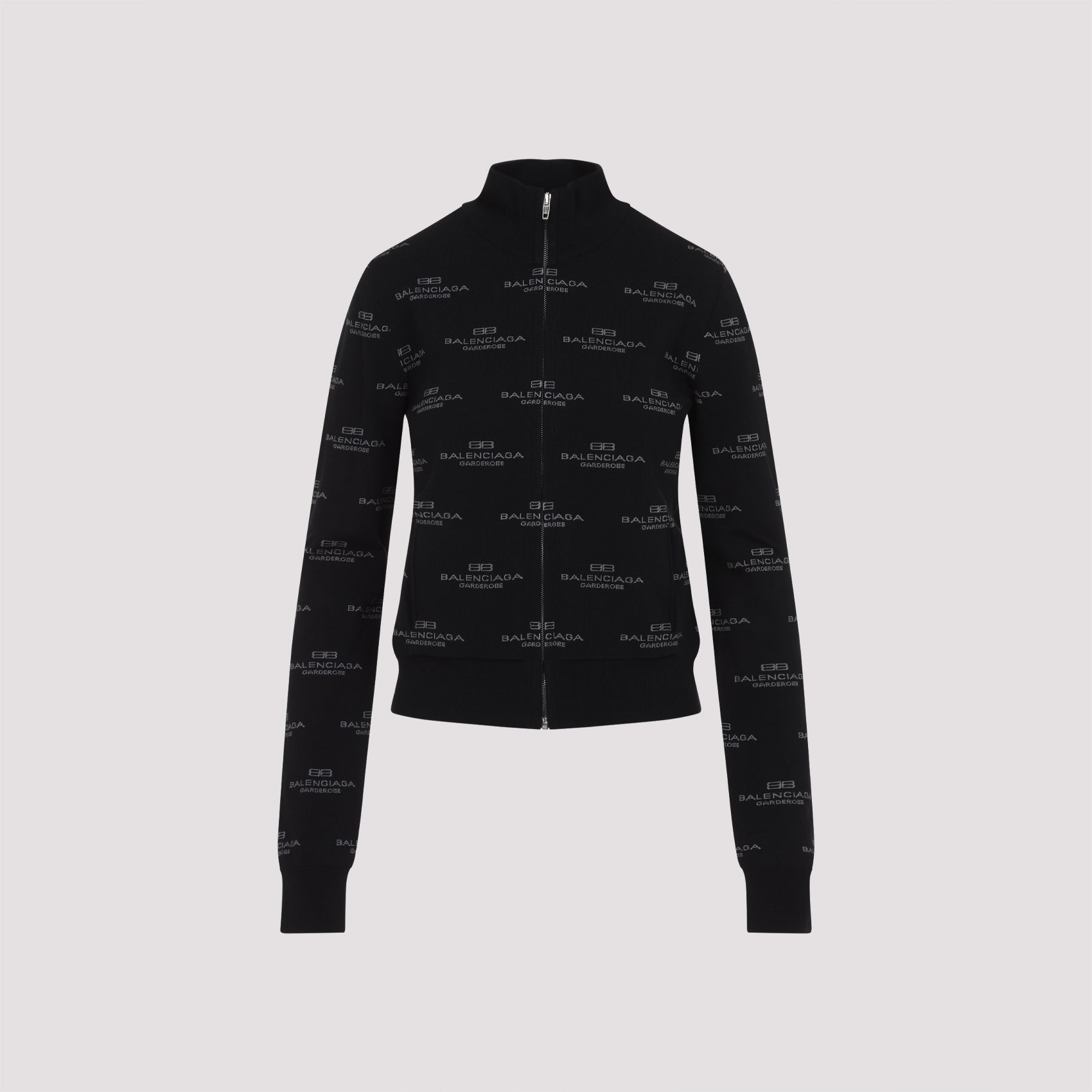 BALENCIAGA All-Over Zip-Up Cardigan for Women