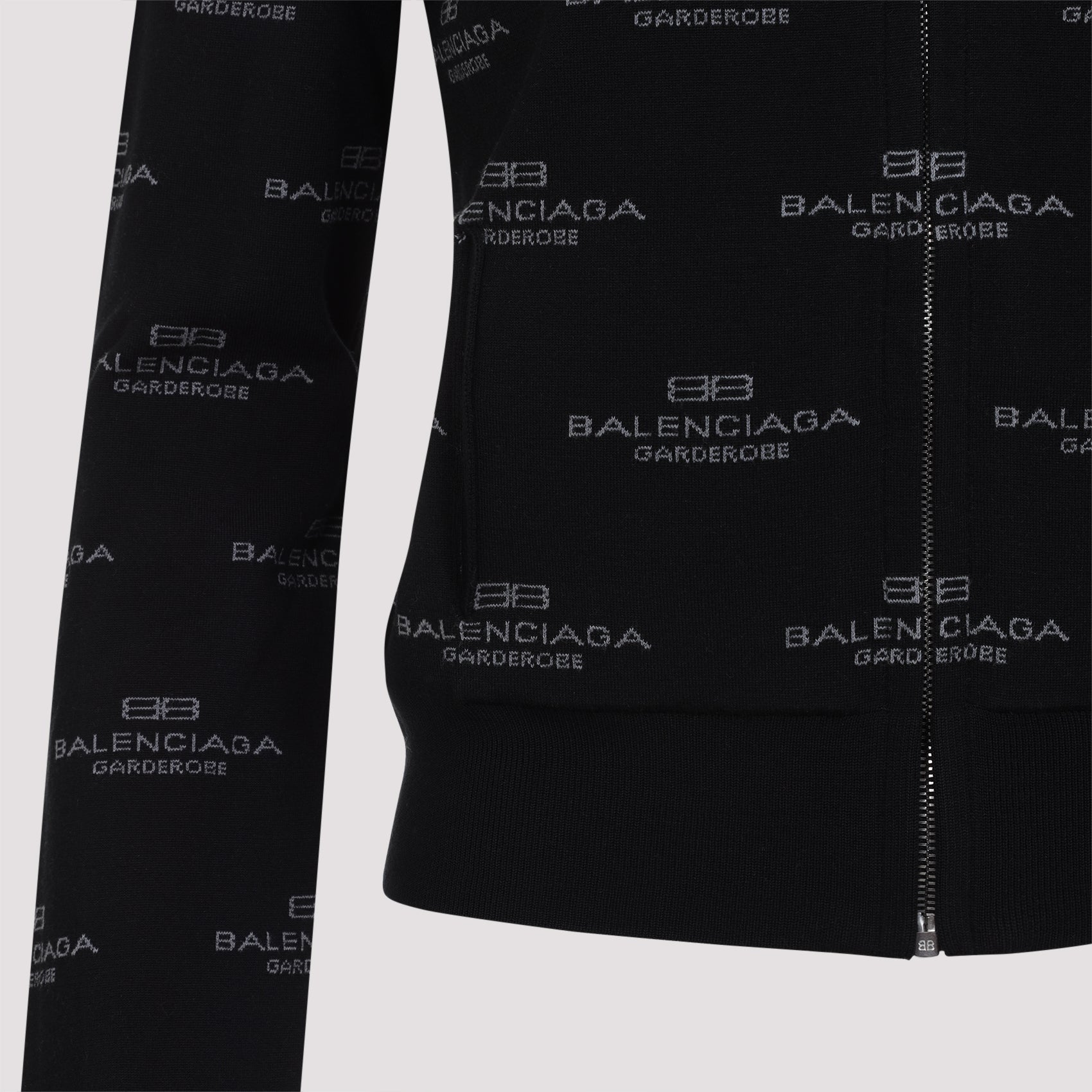 BALENCIAGA All-Over Zip-Up Cardigan for Women