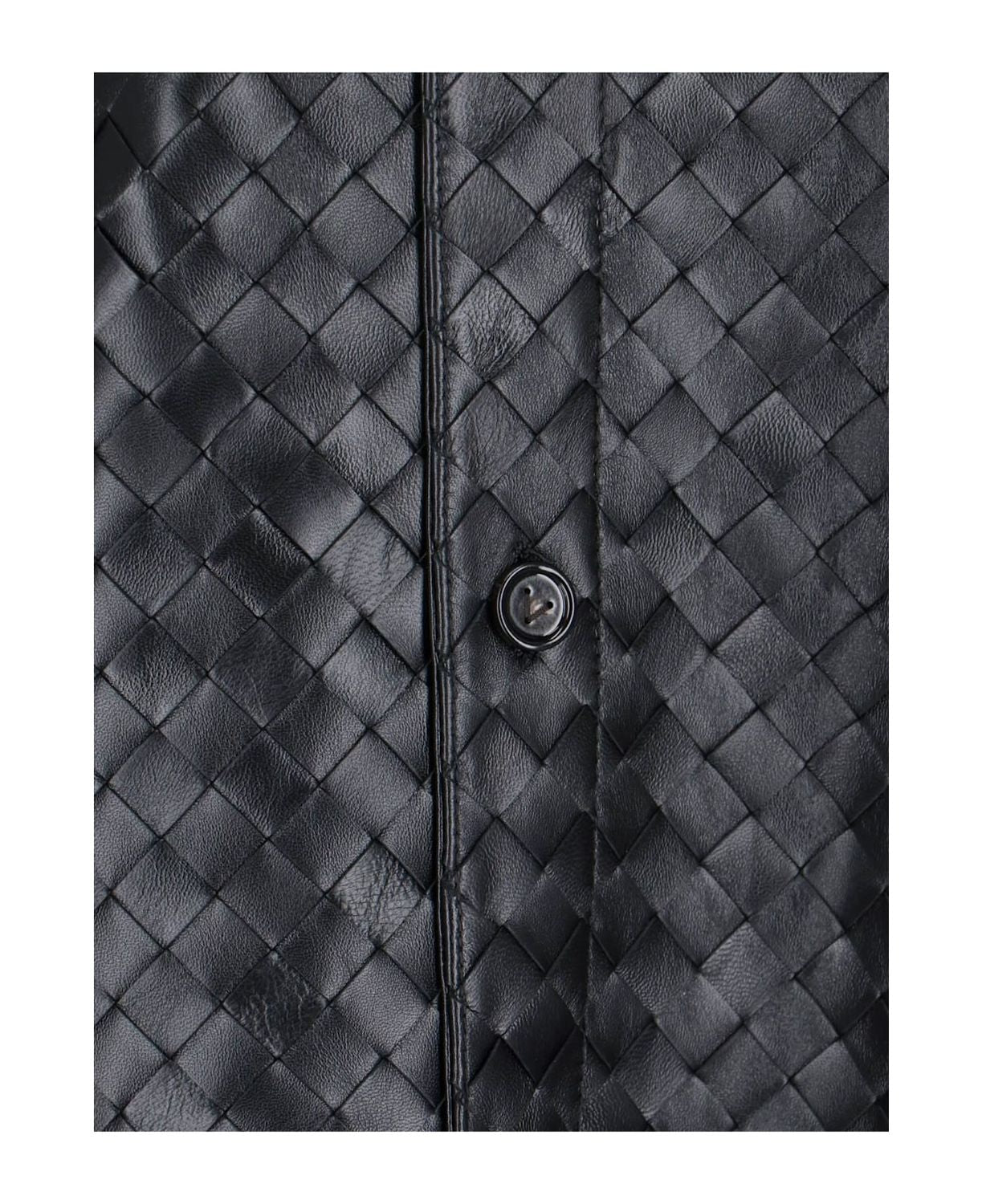 BOTTEGA VENETA Woven Overshirt - Size 40 IT