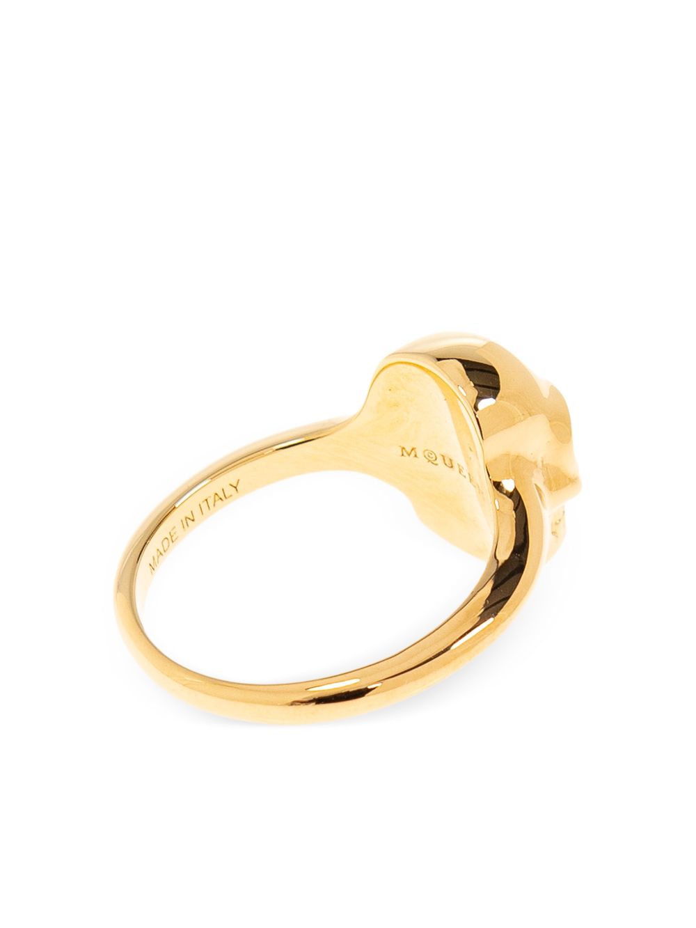 ALEXANDER MCQUEEN Skull Slip-On Ring