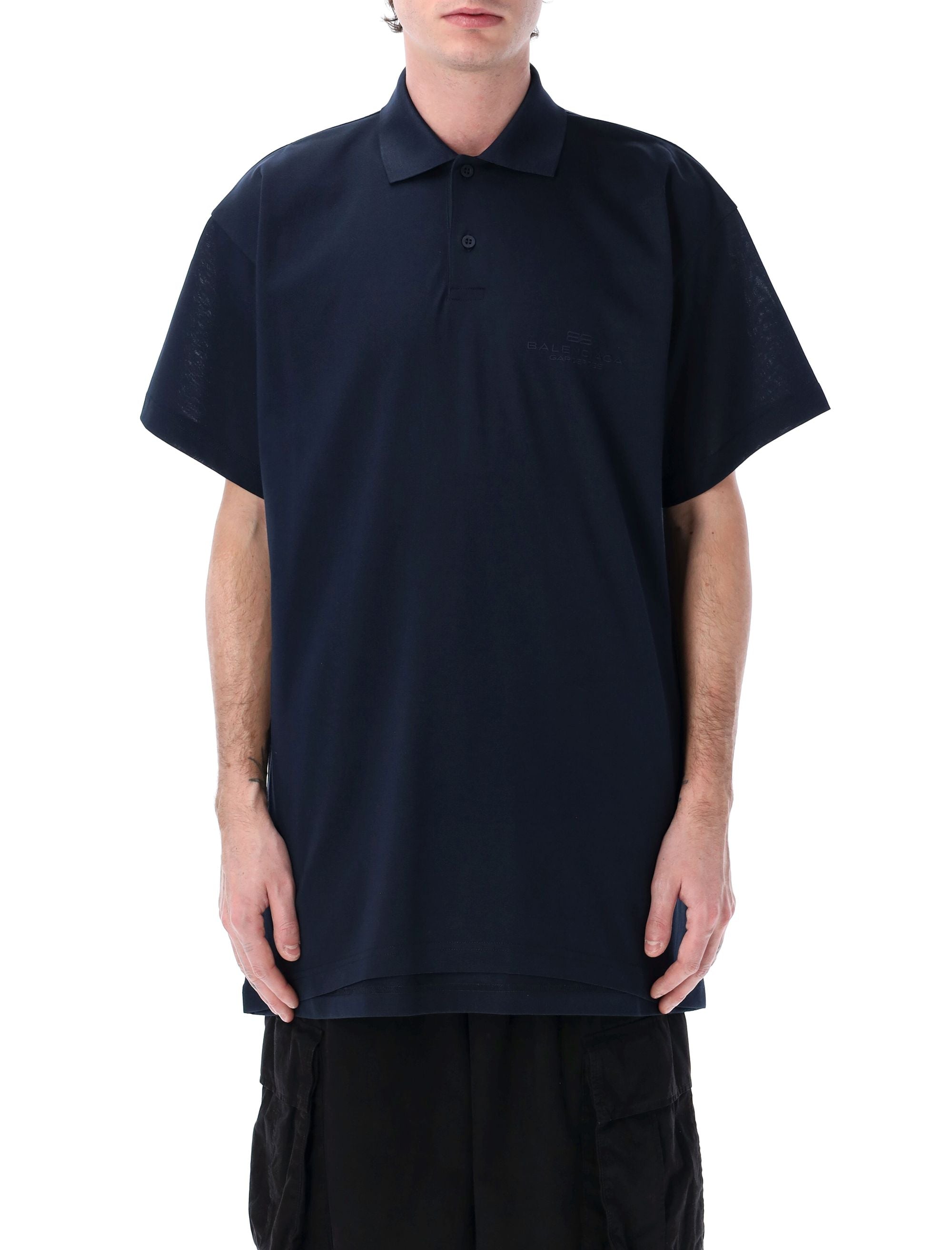 BALENCIAGA Intertwined Oversized Polo Shirt