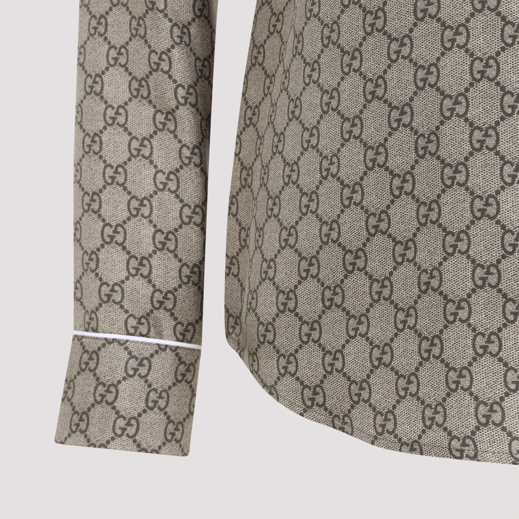 GUCCI Printed Silk Shirt for Women - SS25 Collection