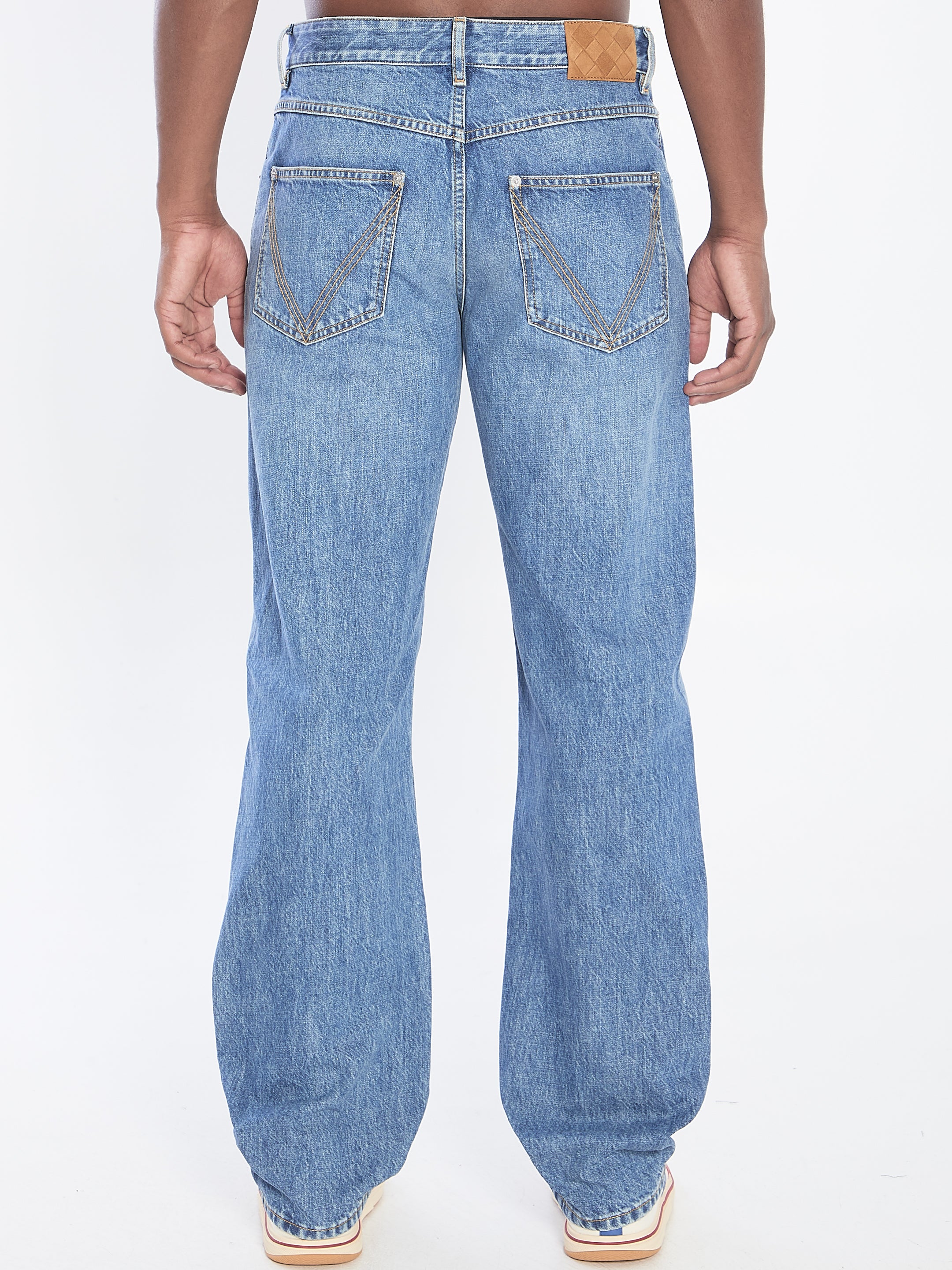 BOTTEGA VENETA Straight-Leg Jeans in Vintage Indigo Wash - Regular Fit