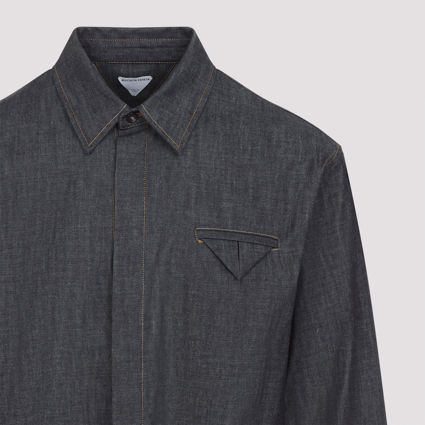 BOTTEGA VENETA Denim Shirt for Men - FW25 Collection