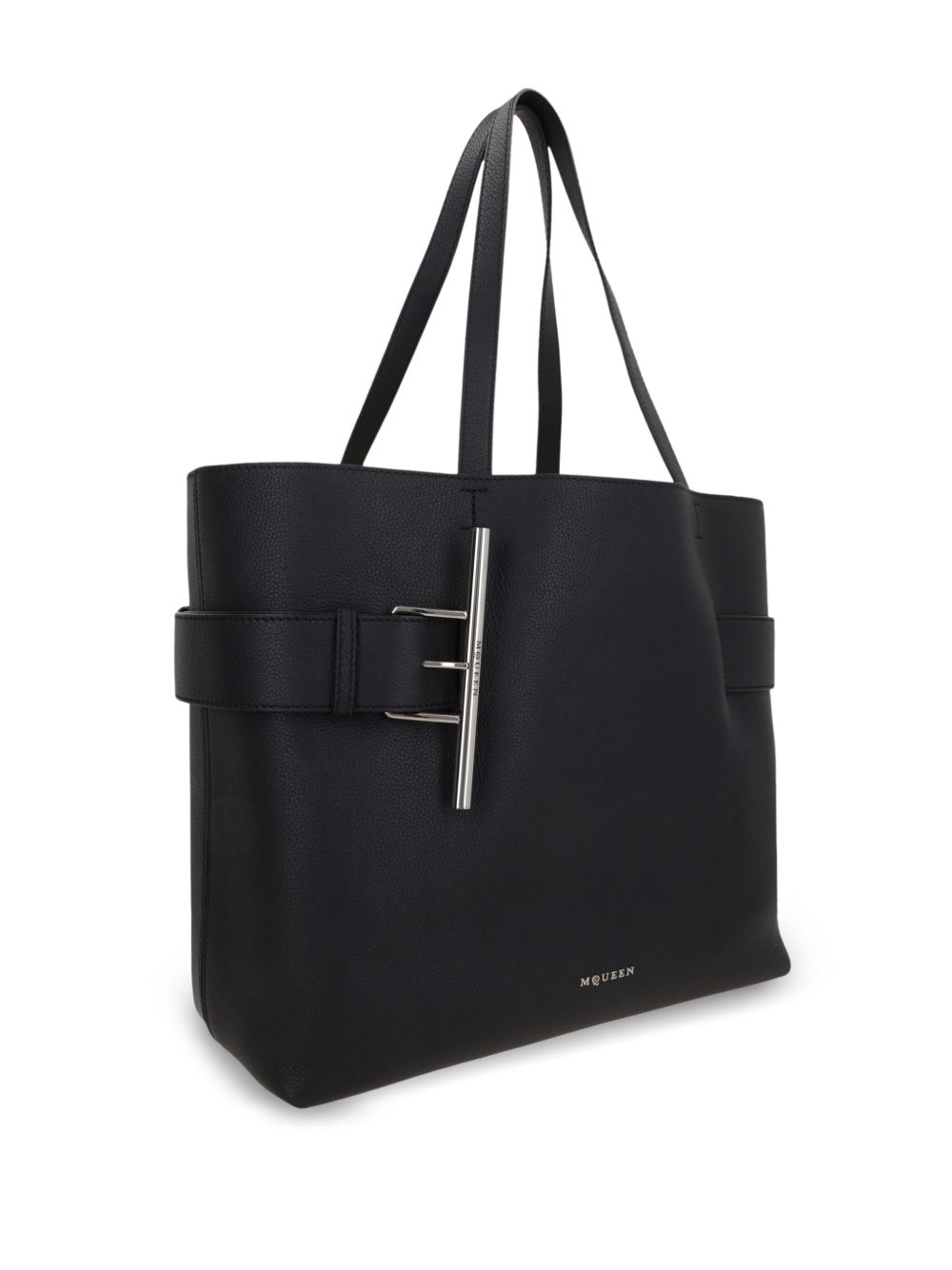ALEXANDER MCQUEEN Calfskin T-Bar Handbag