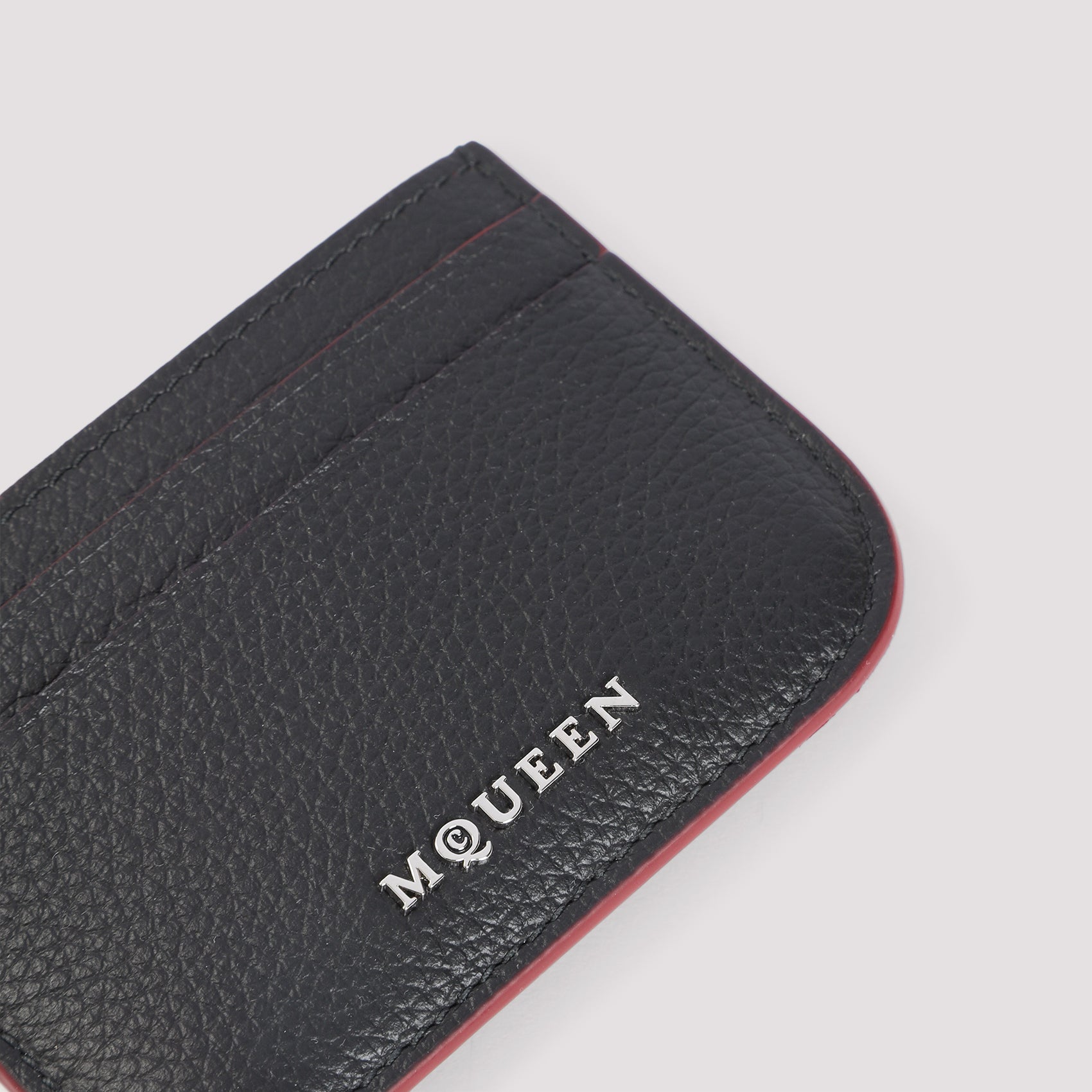 ALEXANDER MCQUEEN Mini Leather Card Holder