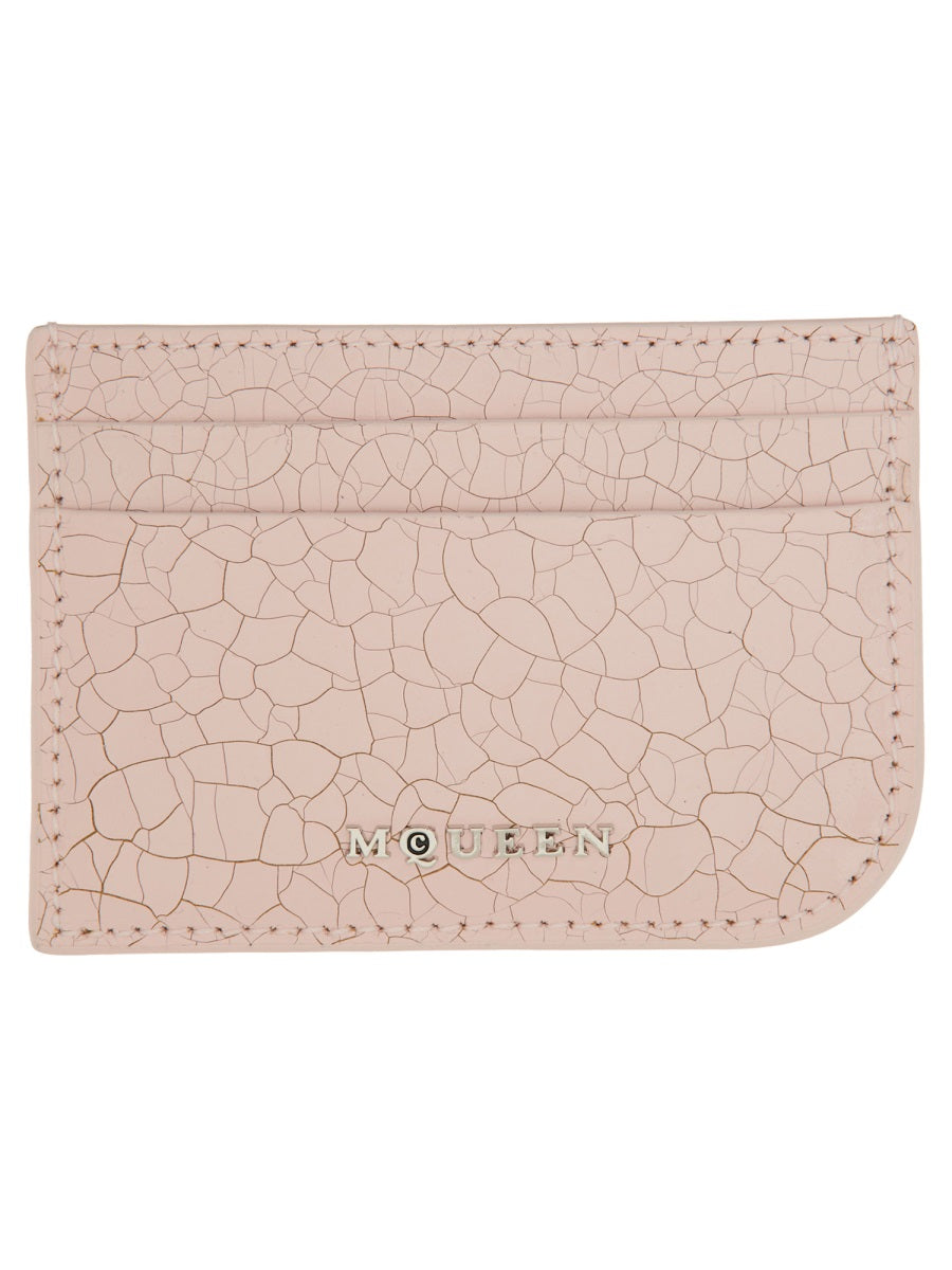 ALEXANDER McQUEEN Mini Leather Card Holder
