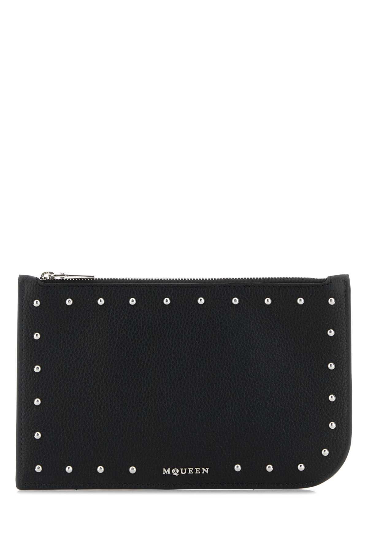 ALEXANDER MCQUEEN Sling Zip Mini Pouch Handbag