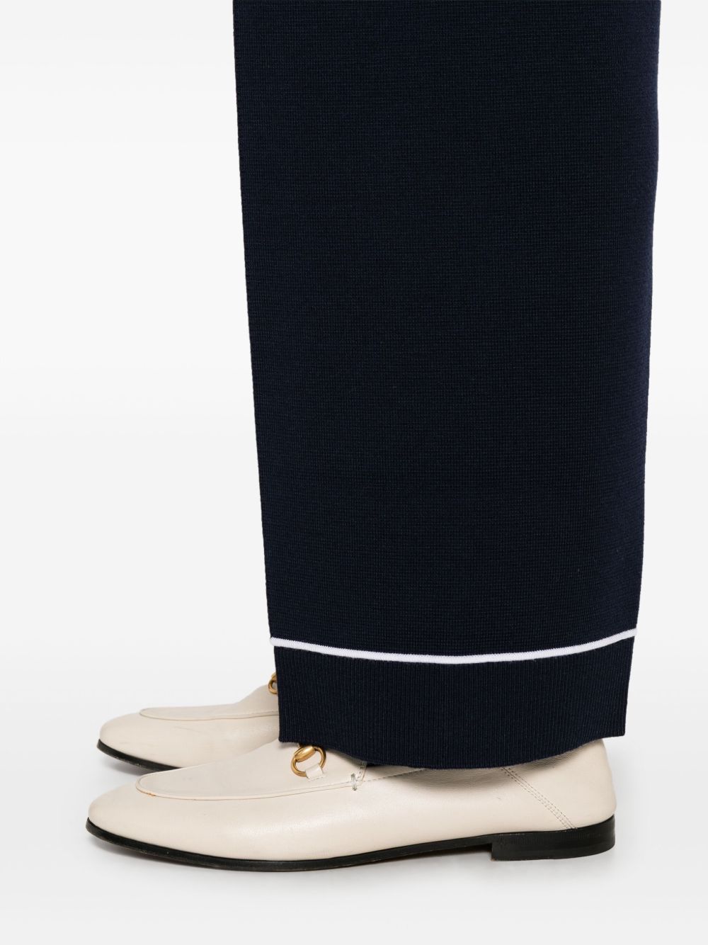 GUCCI Elasticated Waistband Wool Trousers for Women