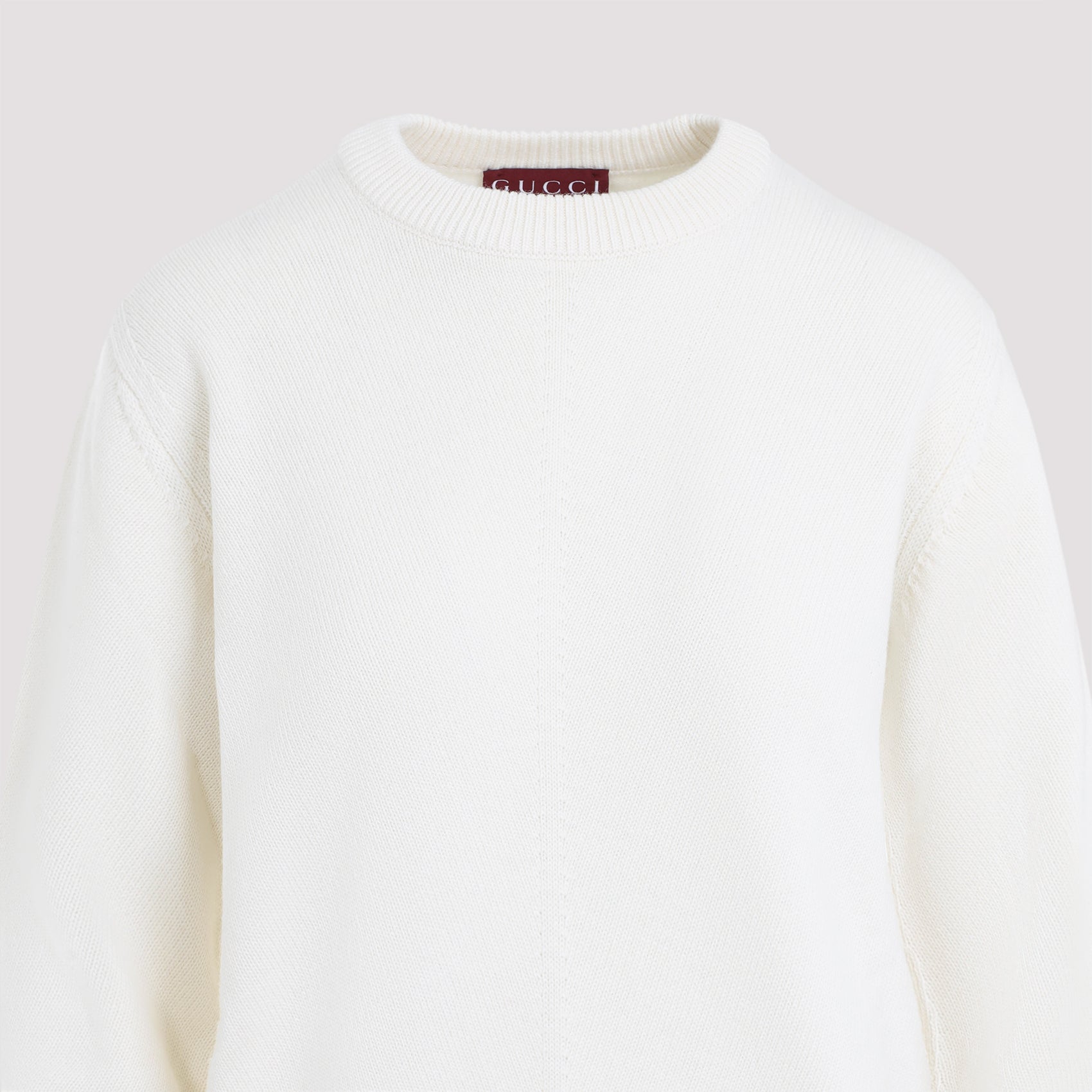 GUCCI Wool Blend Sweater - Long Sleeve Crew Neck for Women