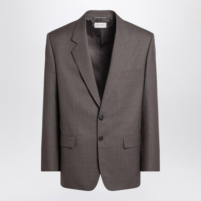 SAINT LAURENT Men's Wool Blazer