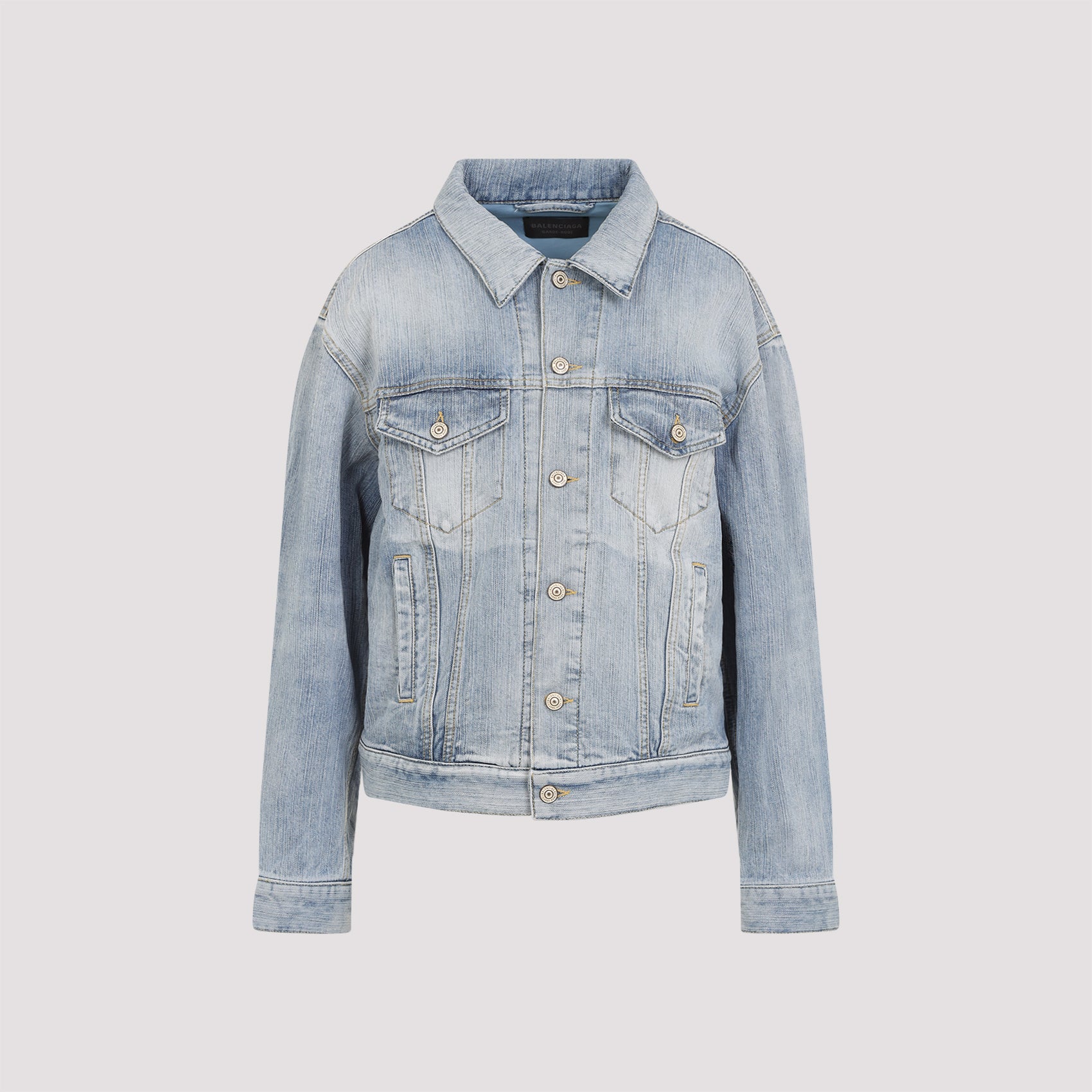 BALENCIAGA Classic Denim Jacket for Women
