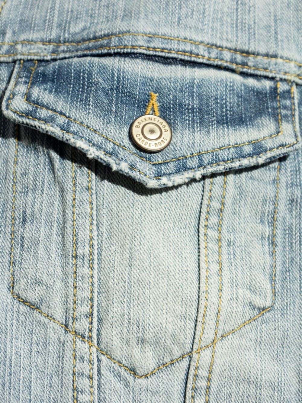 BALENCIAGA Classic Denim Jacket for Women