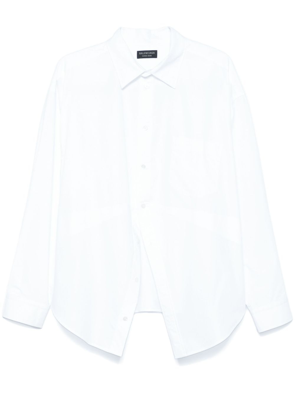 BALENCIAGA Chic Poplin Shirt - Size 38