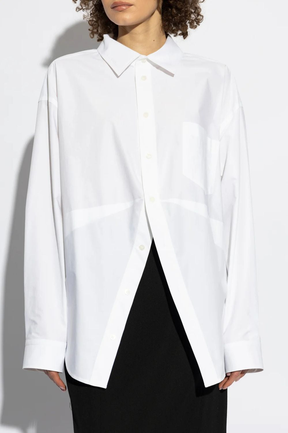 BALENCIAGA Cotton Button-Up Shirt for Women - SS25 Collection