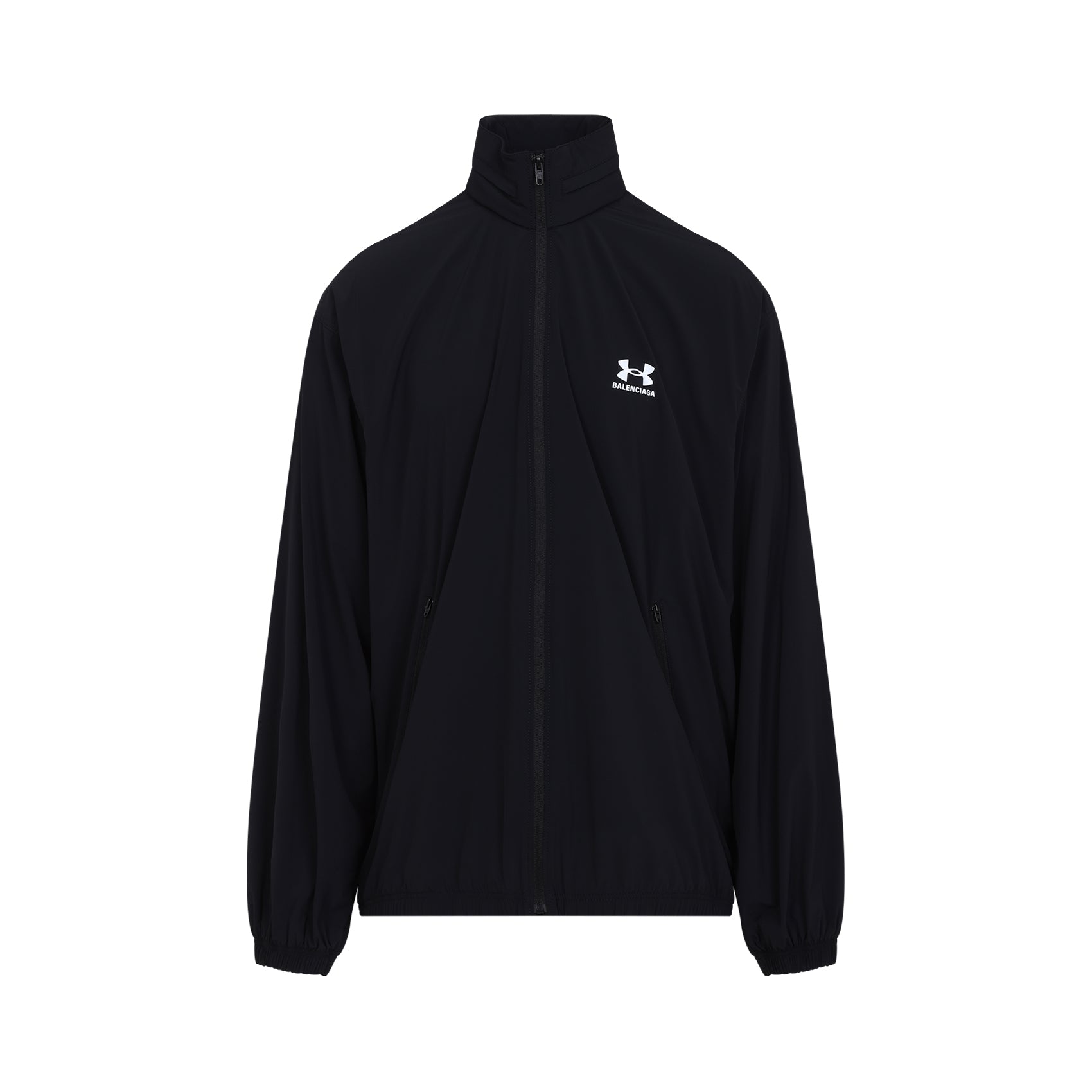 BALENCIAGA Unisex Stretch Nylon Windbreaker Jacket