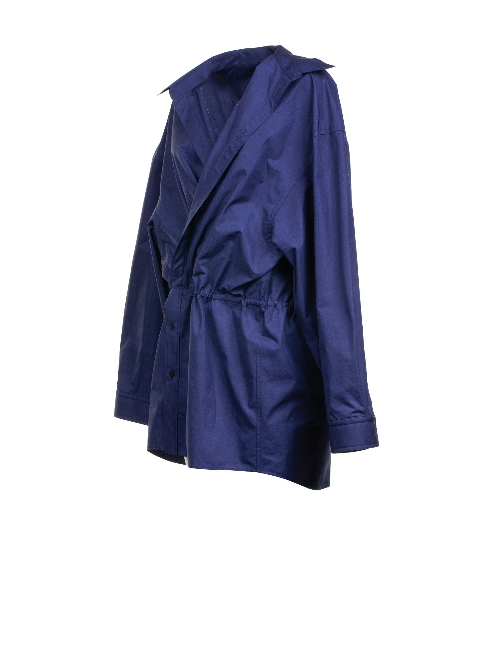 BALENCIAGA Mini Shirt Style Dress - Size 40