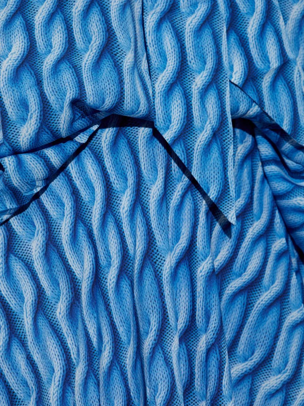 BALENCIAGA Double Sleeve Mini Dress