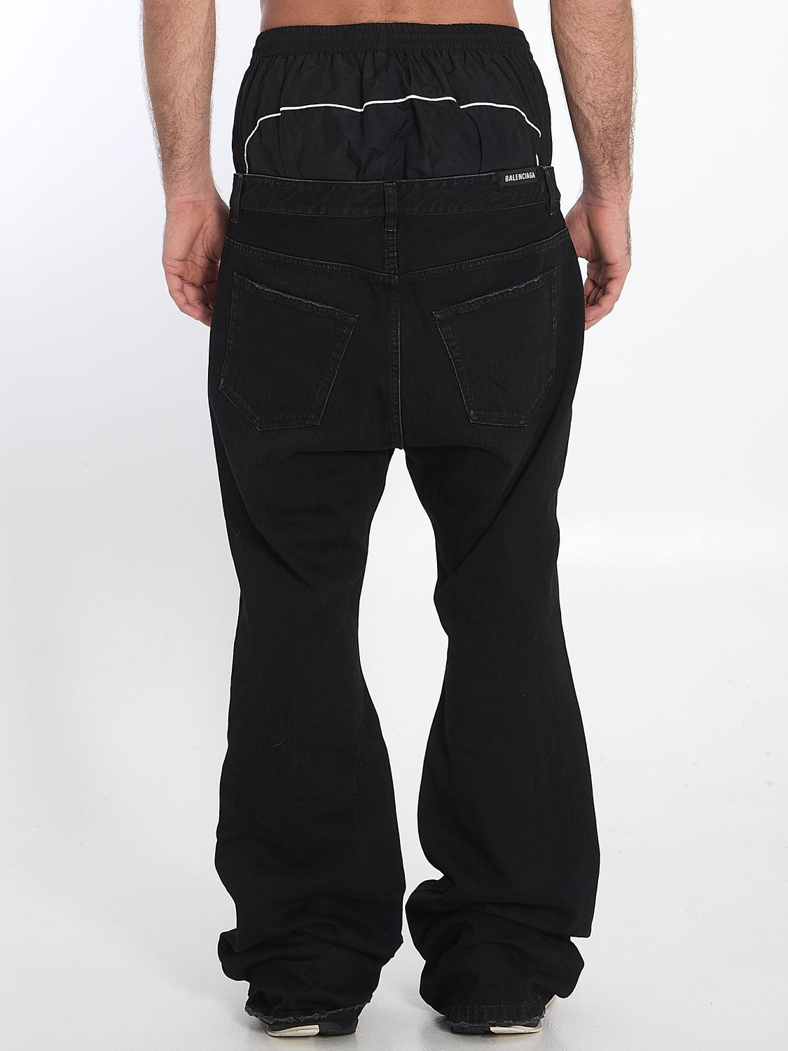 BALENCIAGA Layered Jeans - Size S