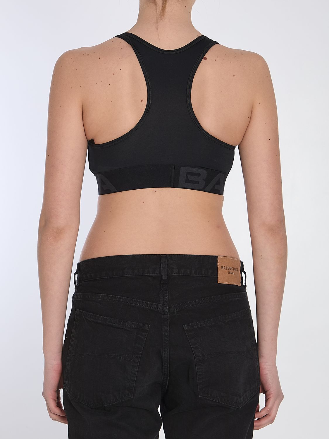 BALENCIAGA Tech T-Shirt with Activewear Bra for Women