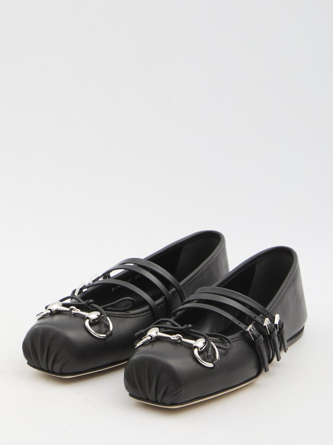 GUCCI Leather Ballet Flats for Women