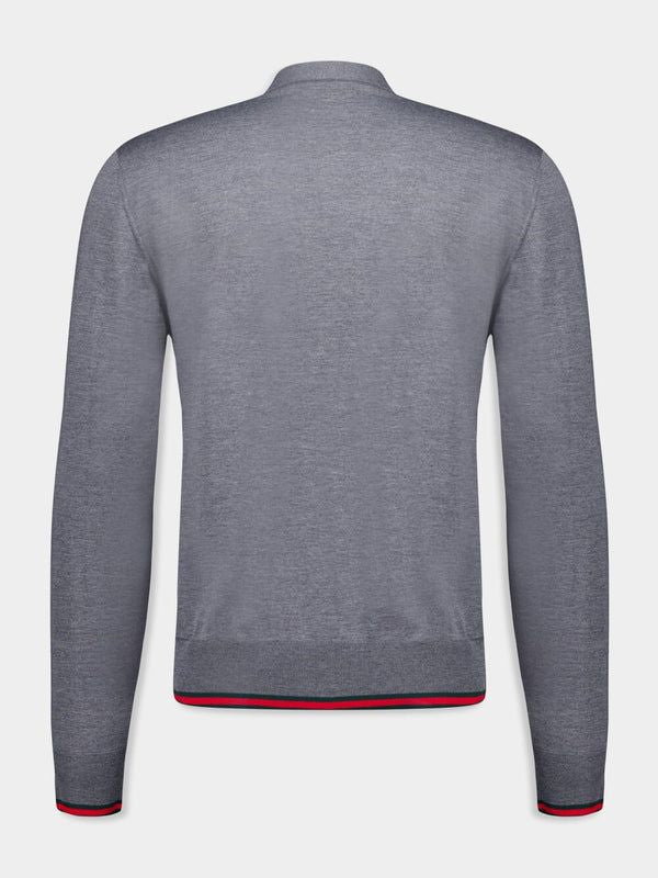 GUCCI Pattern Cardigan for Men - Size Large