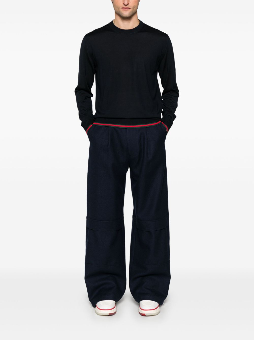 GUCCI Men's Wool Sweater - Size L