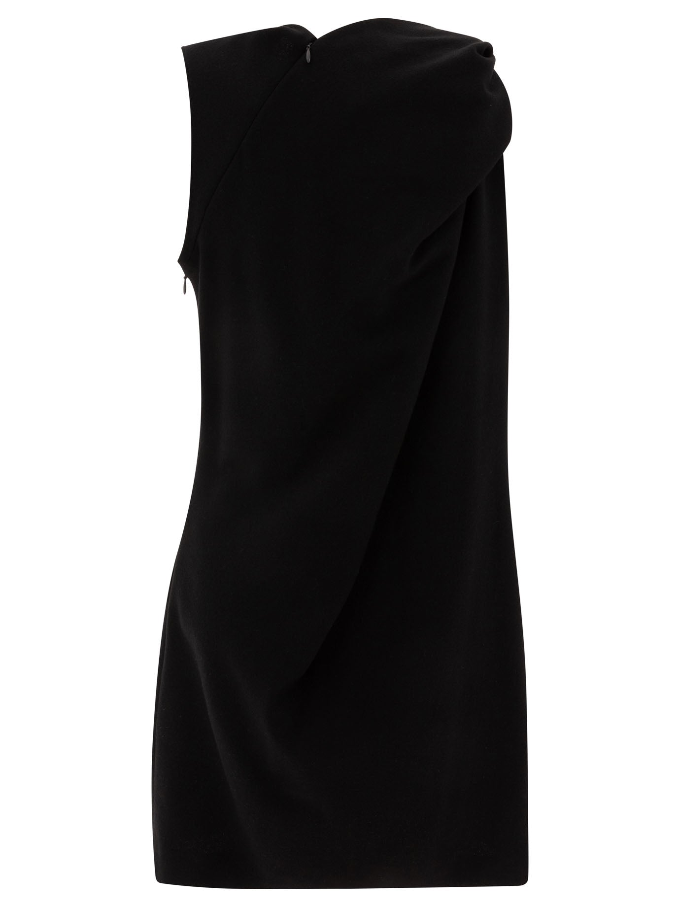 ALEXANDER MCQUEEN Knotted Detail Mini Dress