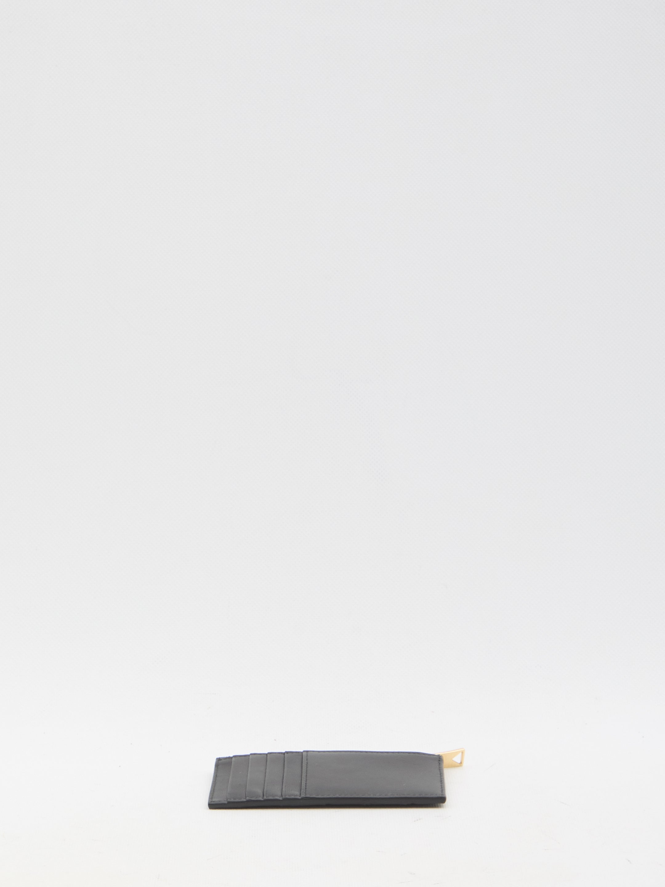 BOTTEGA VENETA Mini Zipped Cardholder with Intrecciato Pattern - FW25