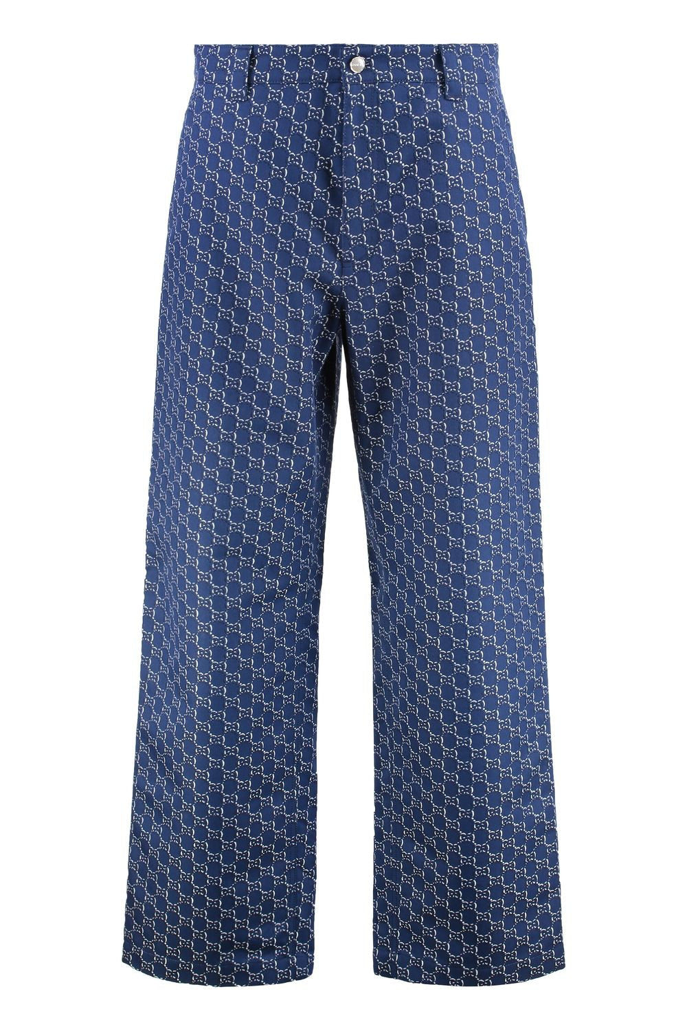 GUCCI Cotton Trousers for Men - Spring/Summer 2025