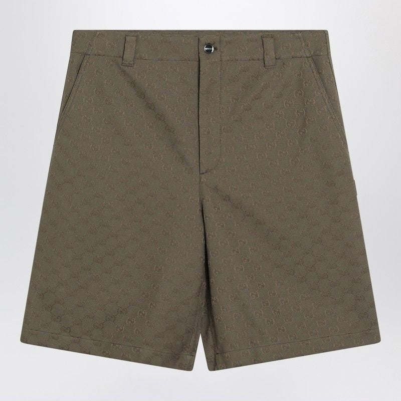 GUCCI GG Canvas Shorts - Size 48