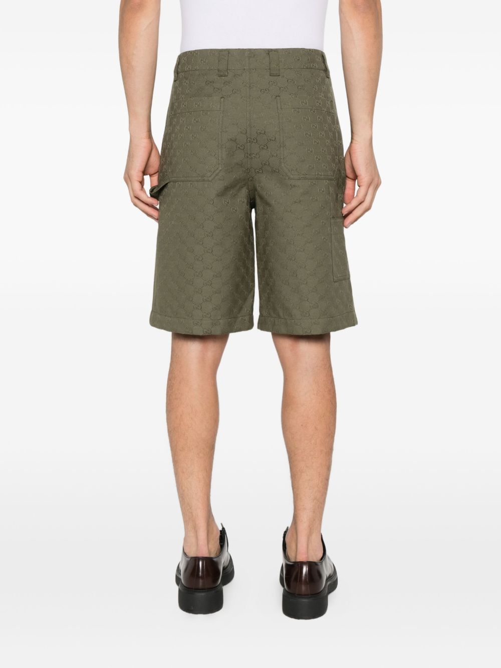 GUCCI GG Monogram Canvas Bermuda Shorts for Men