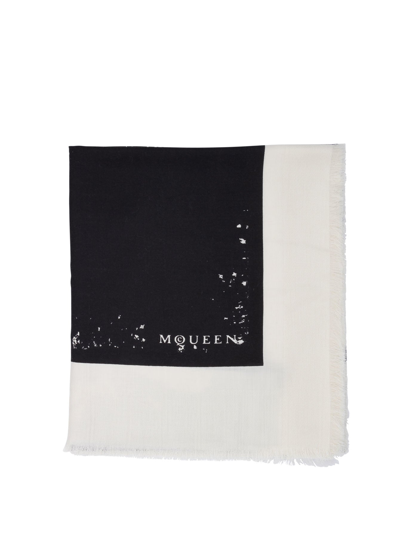 ALEXANDER MCQUEEN Chic Logo Scarf