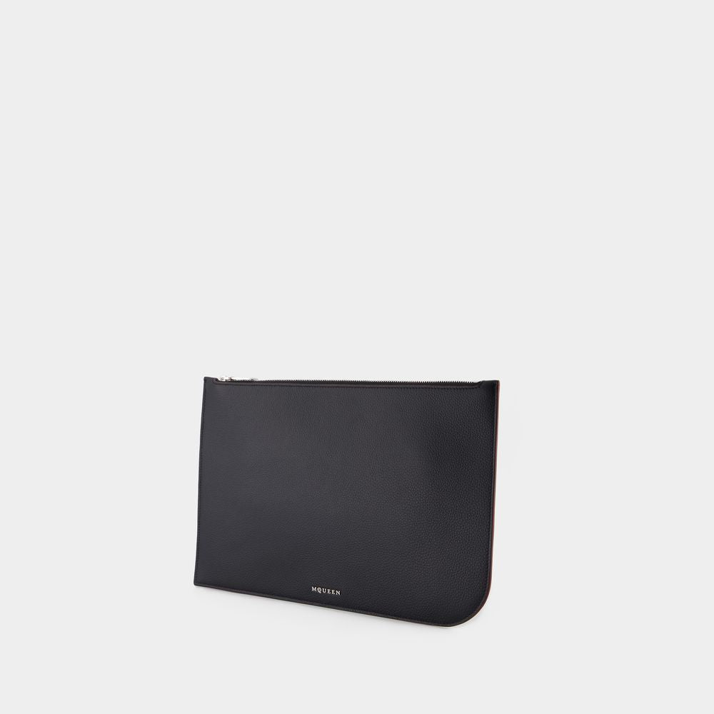 ALEXANDER MCQUEEN Large Sling Pouch Handbag for Men